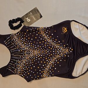NWT GK x Simone Biles Goat Tour Replica leotard E5156